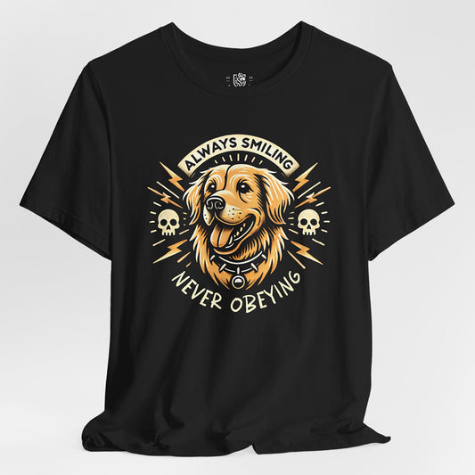 Always Smiling – Never Obeying