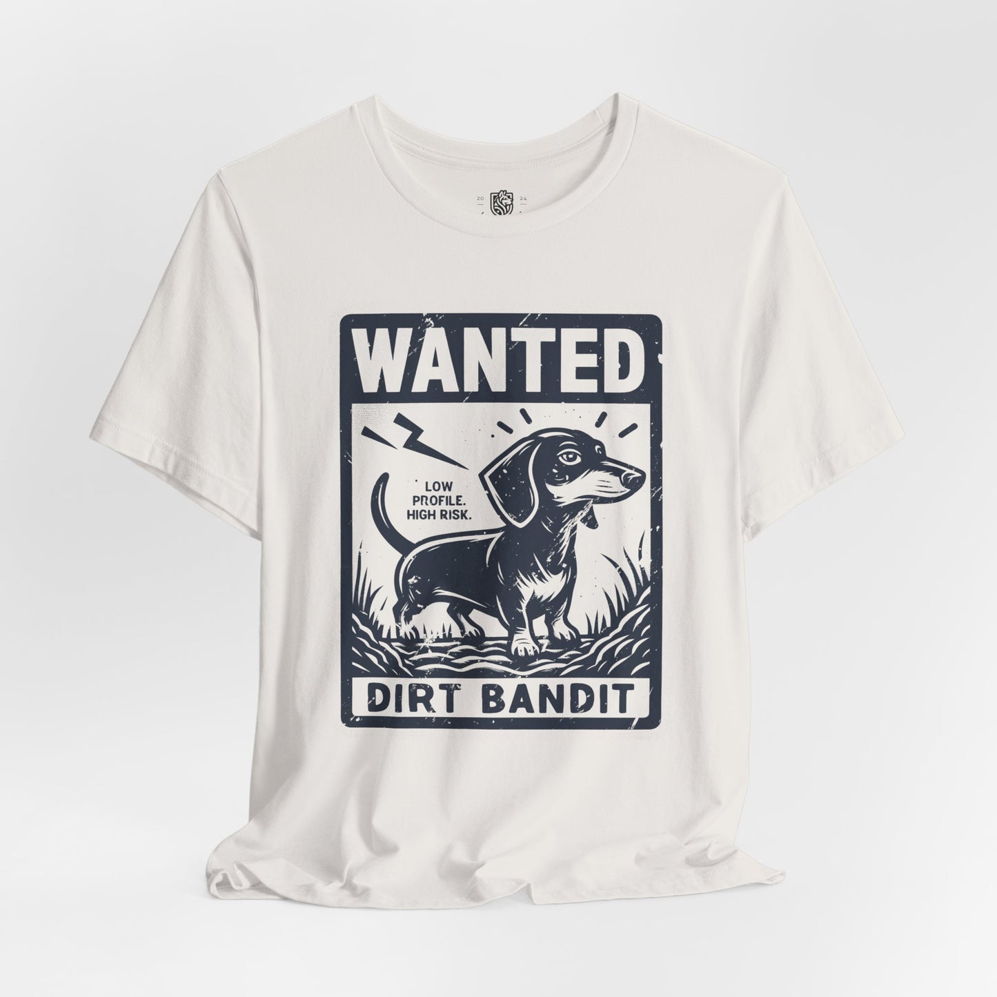 Wanted – Dirt Bandit (Dachshund Edition) T-Shirt