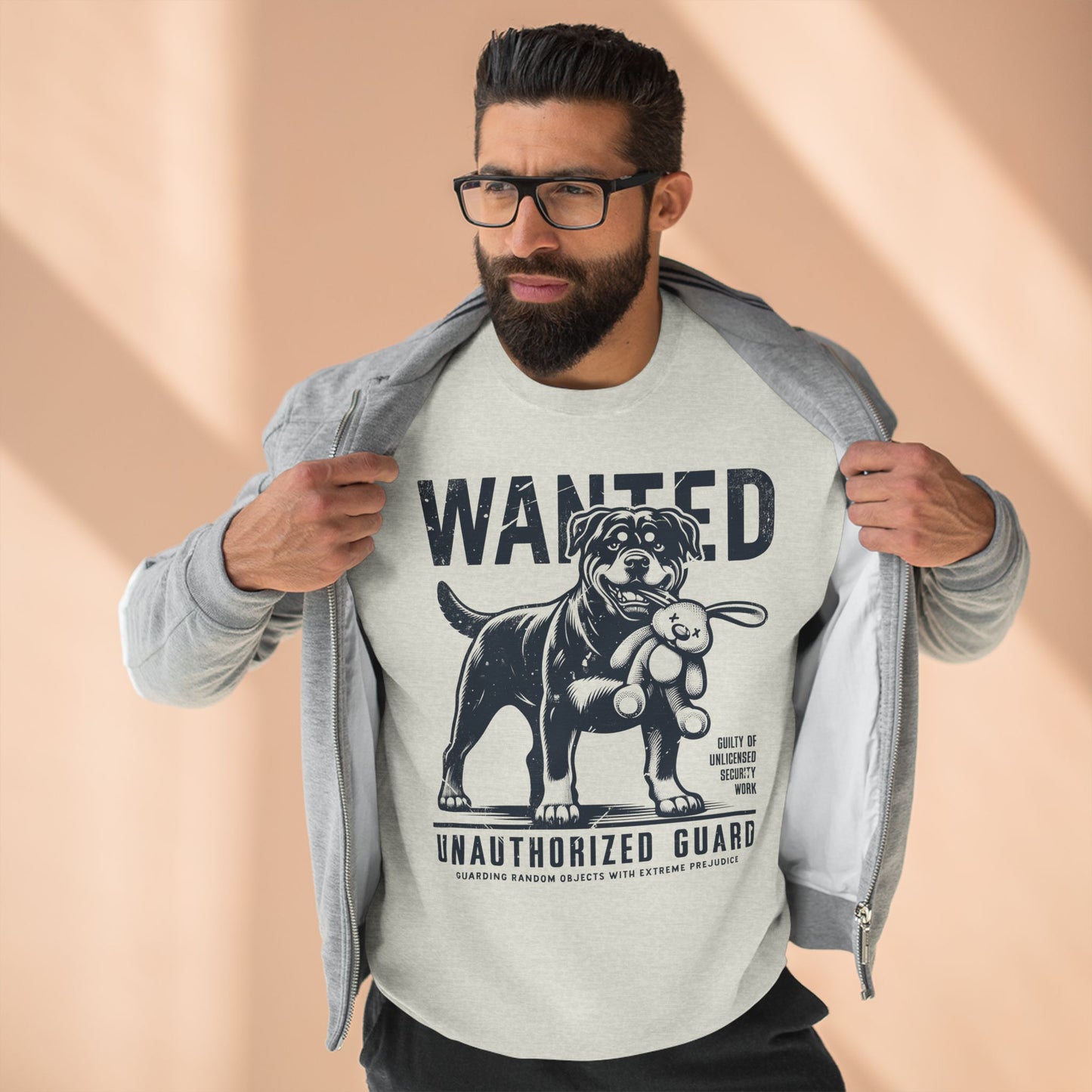 Wanted – Unauthorized Guard (Rottweiler Edition) Sweatshirt