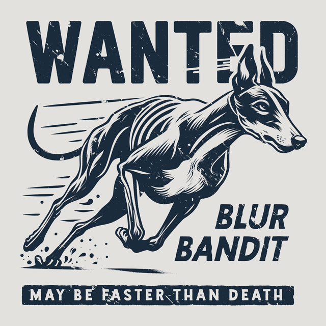 Wanted – Blur Bandit (Greyhound Edition) T-Shirt