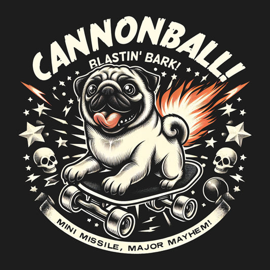 Pug – Cannonball!