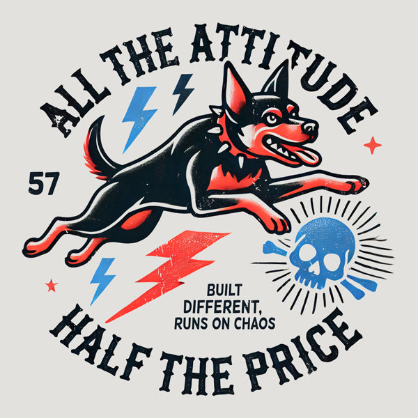 All the Attitude, Half the Price