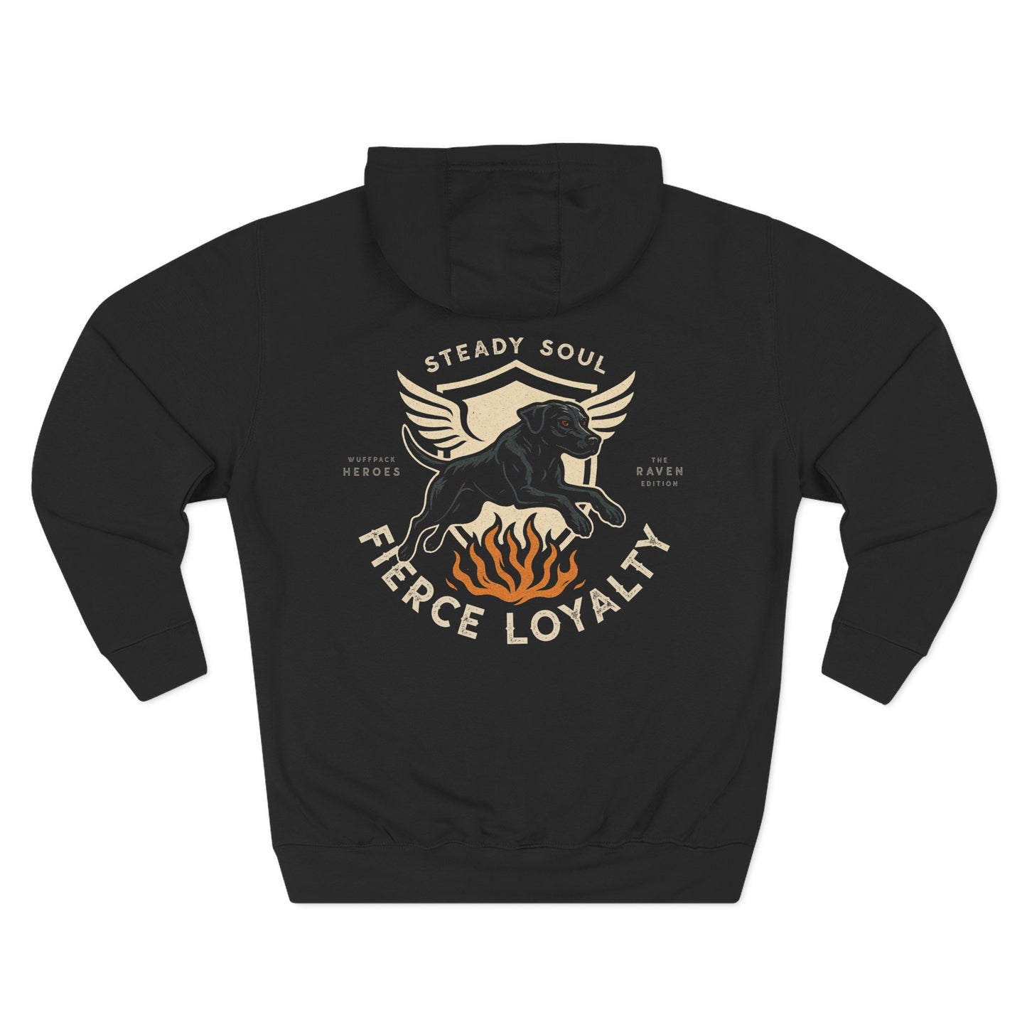 The Raven Edition – WuffPack Heroes Hoodie