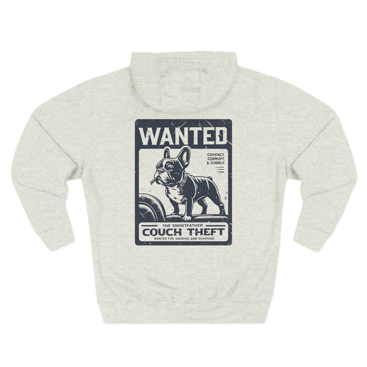 Wanted – The Snortfather (Frenchie Edition) Hoodie