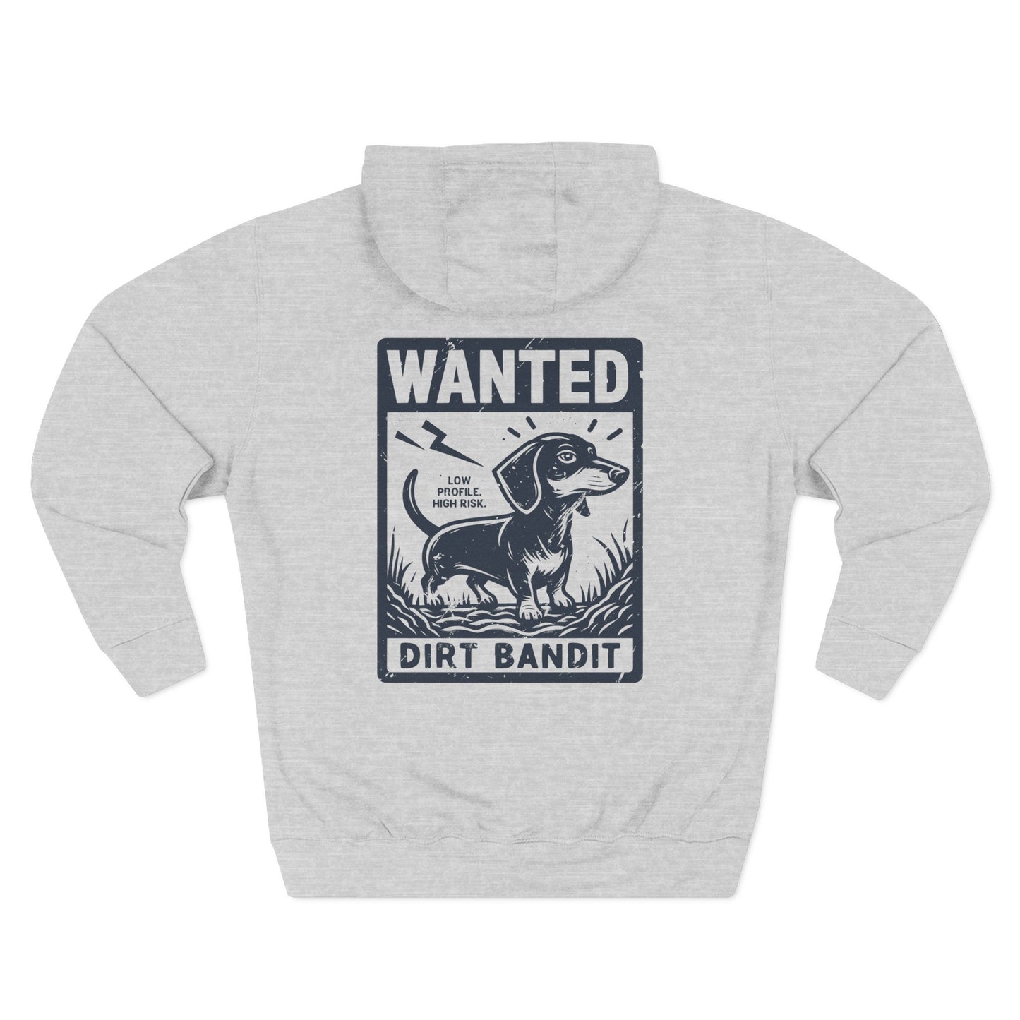 Wanted – Dirt Bandit (Dachshund Edition) Hoodie