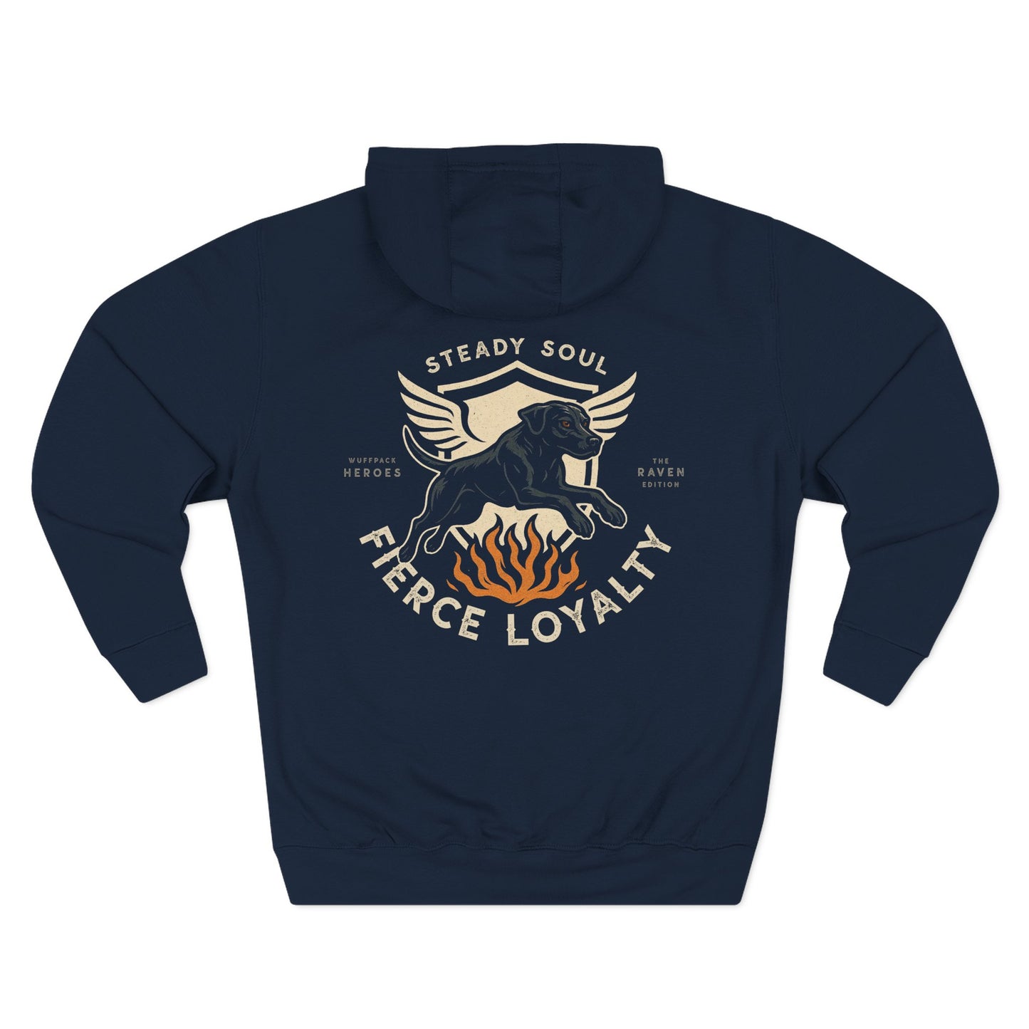 The Raven Edition – WuffPack Heroes Hoodie