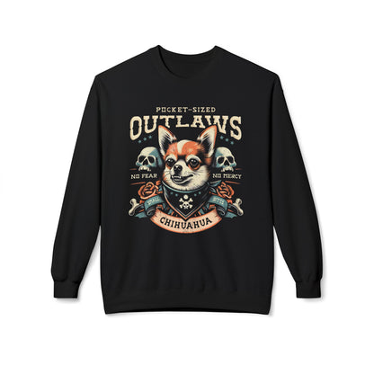 Chihuahua – Pocket-Sized Outlaws Sweatshirt
