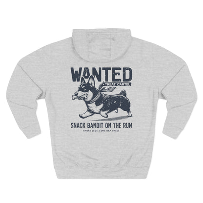 Wanted – Snack Bandit On The Run (Corgi Edition) Hoodie