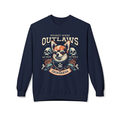 Chihuahua – Pocket-Sized Outlaws Sweatshirt