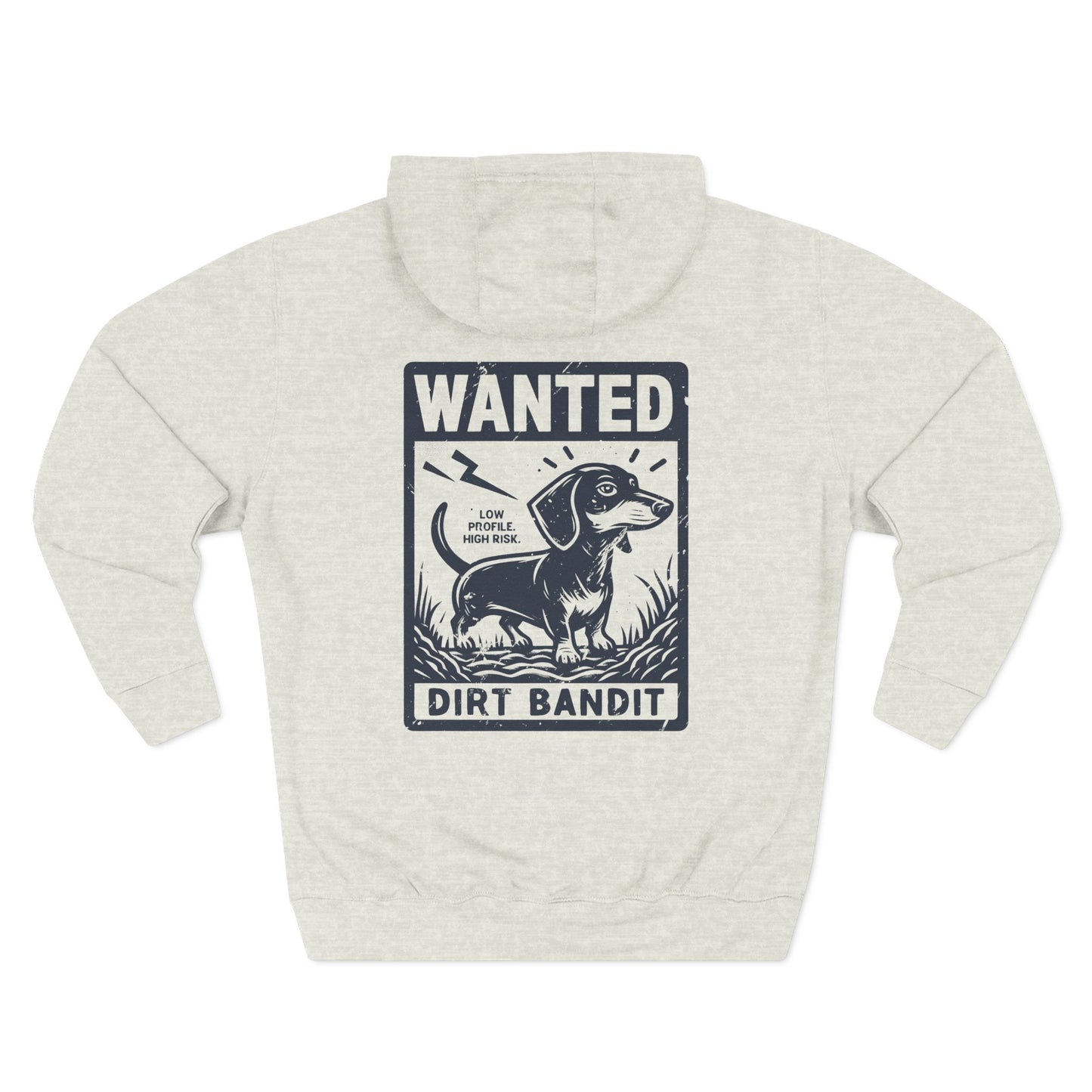 Wanted – Dirt Bandit (Dachshund Edition) Hoodie