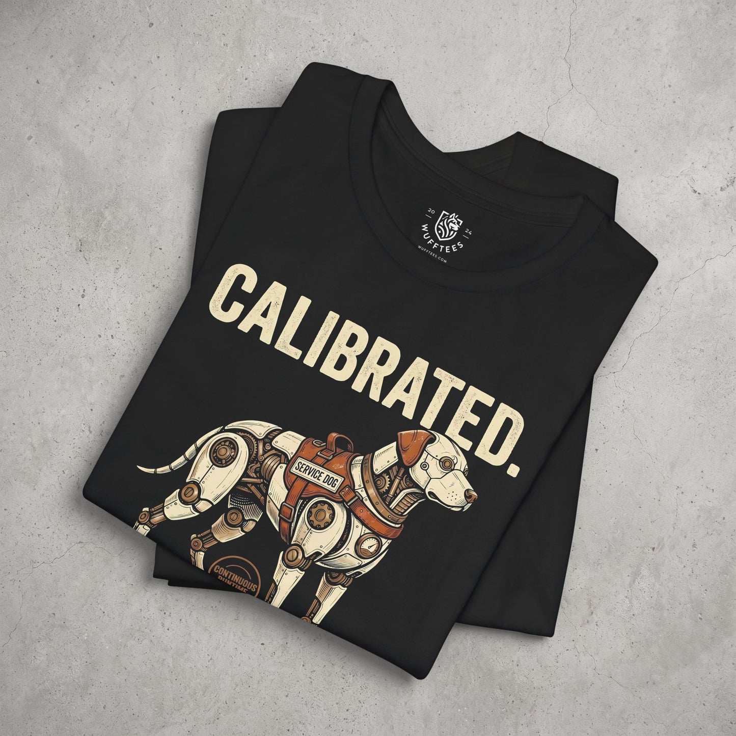 Calibrated. Not A Comfort Animal.