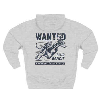 Wanted – Blur Bandit (Greyhound Edition) Hoodie