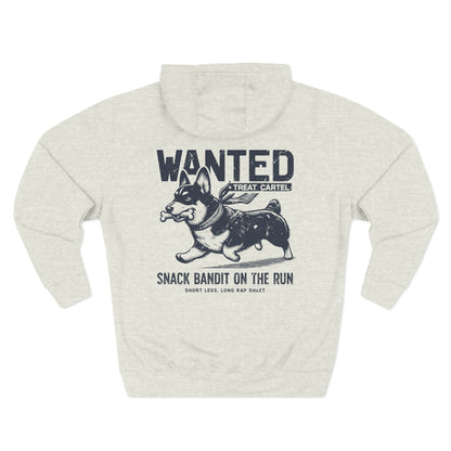 Wanted – Snack Bandit On The Run (Corgi Edition) Hoodie