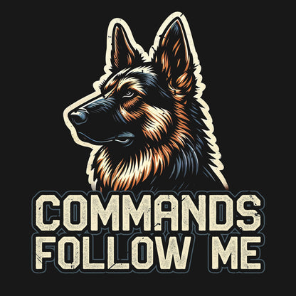 German Shepherd – Commands Follow Me