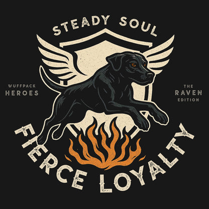 The Raven Edition – WuffPack Heroes T-Shirt