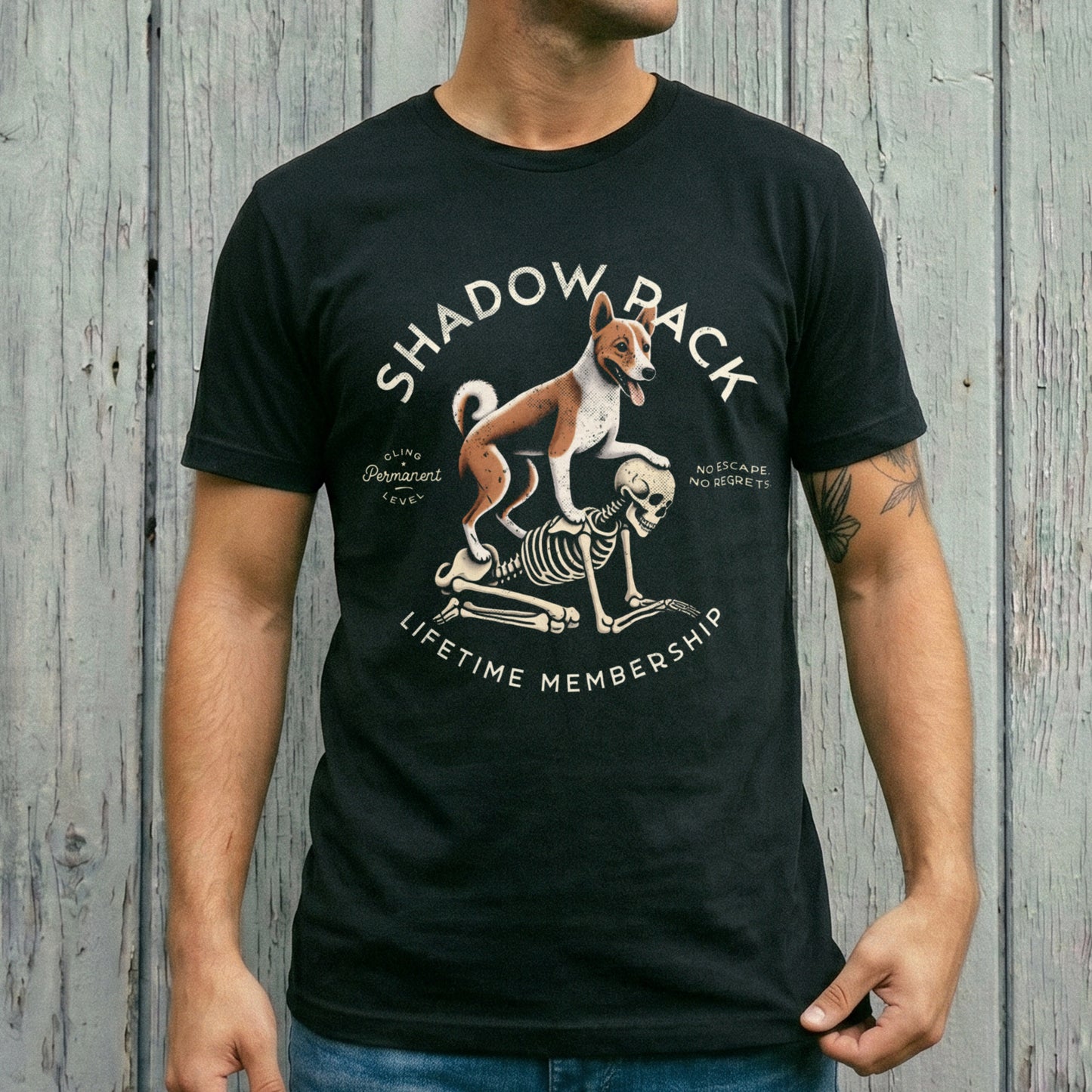 Shadow Pack (Basenji Edition) T-Shirt