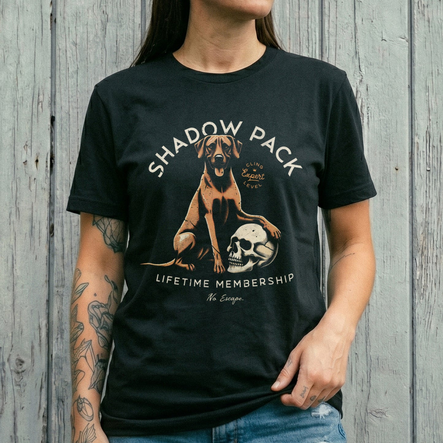 Shadow Pack (Rhodesian Ridgeback Edition) T-Shirt