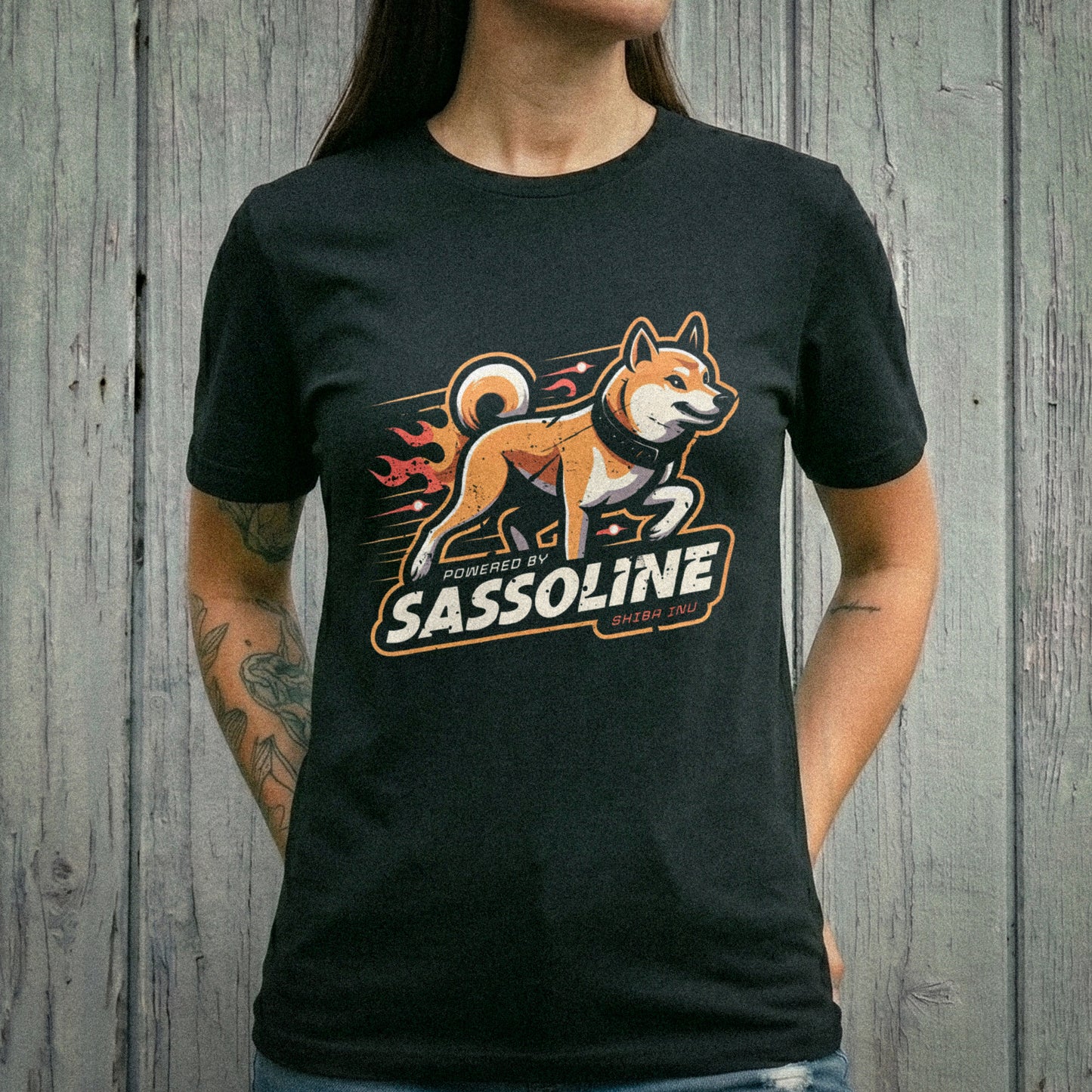 Shiba Inu – Powered by Sassoline