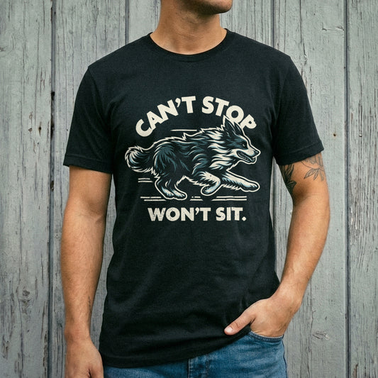 Border Collie – Can’t Stop, Won’t Sit.