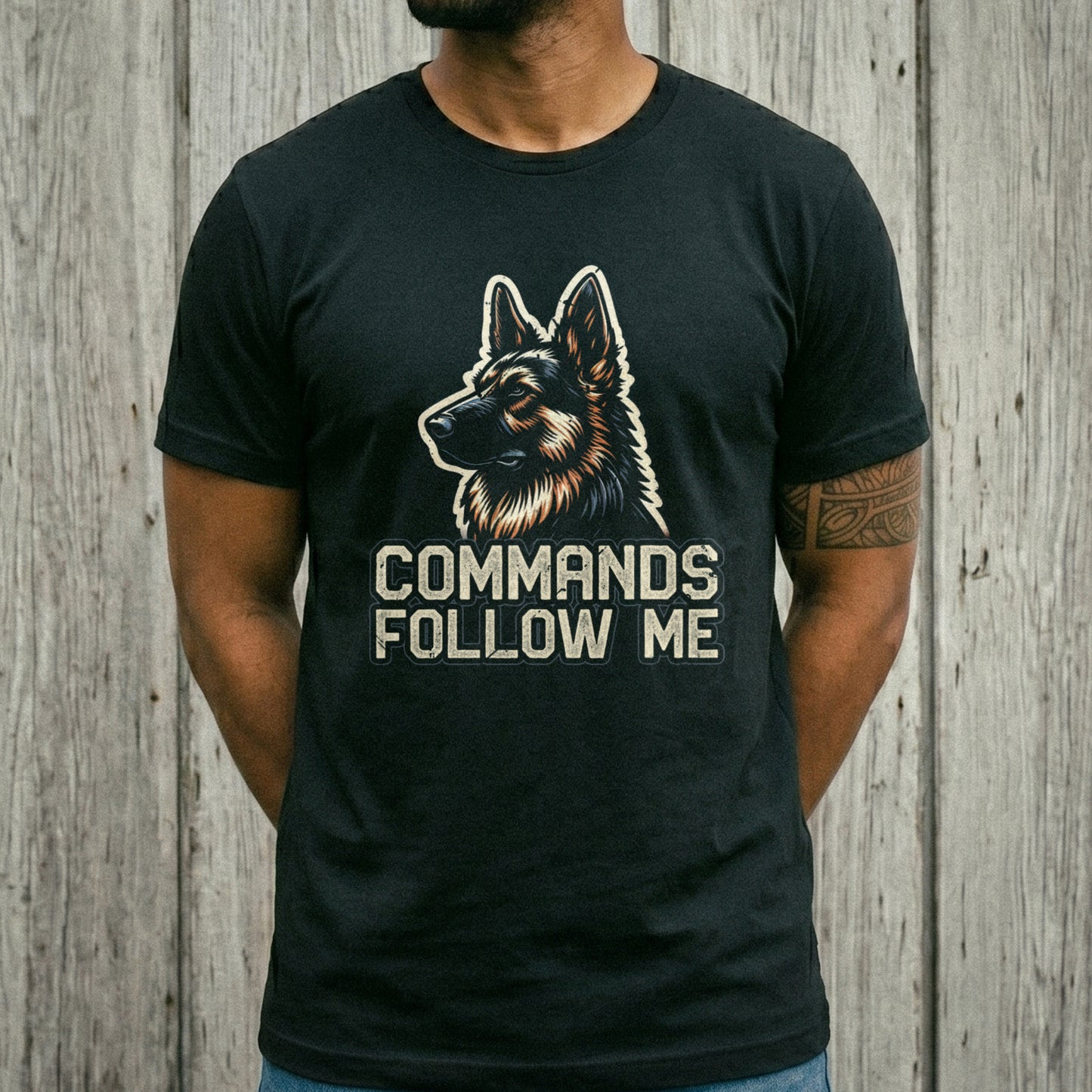 German Shepherd – Commands Follow Me