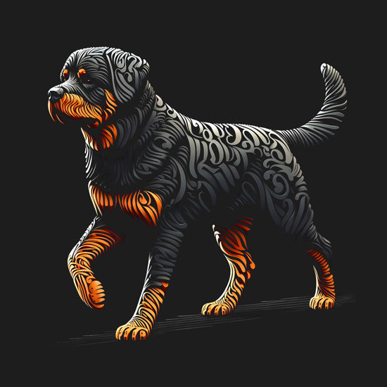 Rottweiler – Letterformed