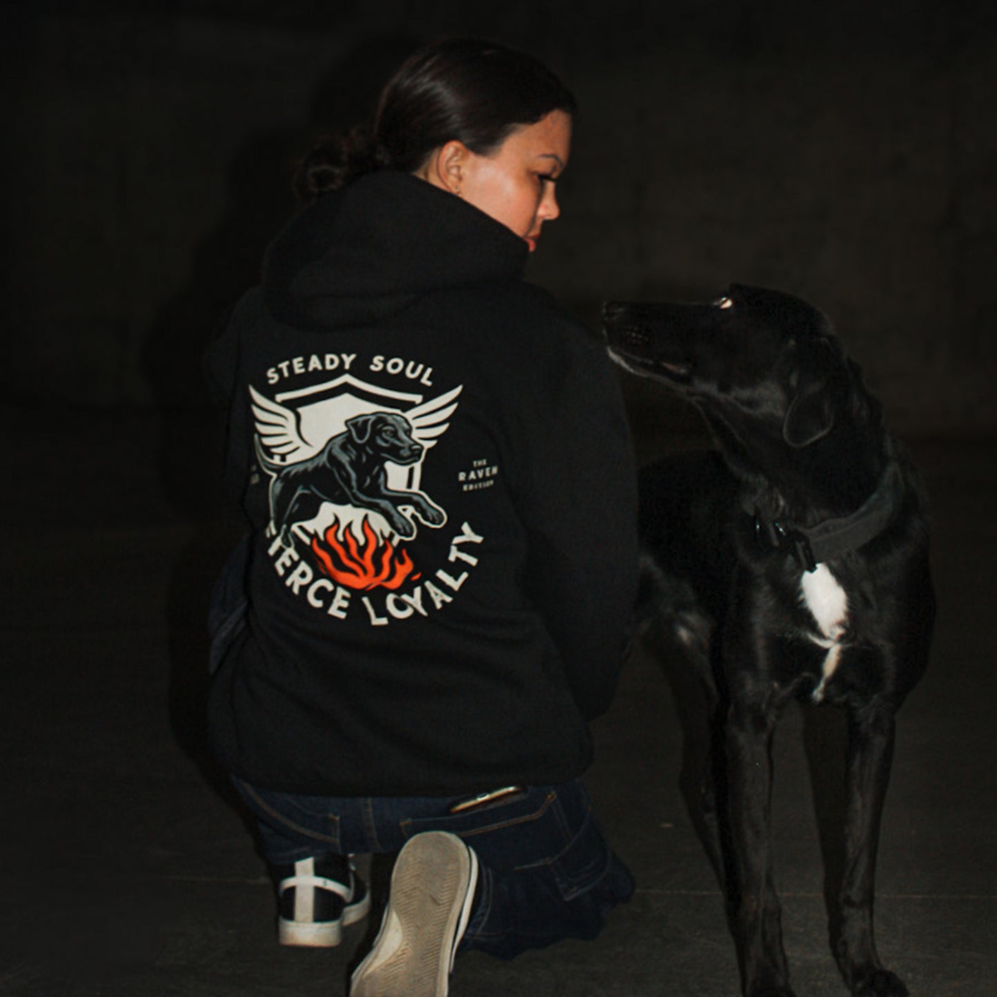 The Raven Edition – WuffPack Heroes Hoodie