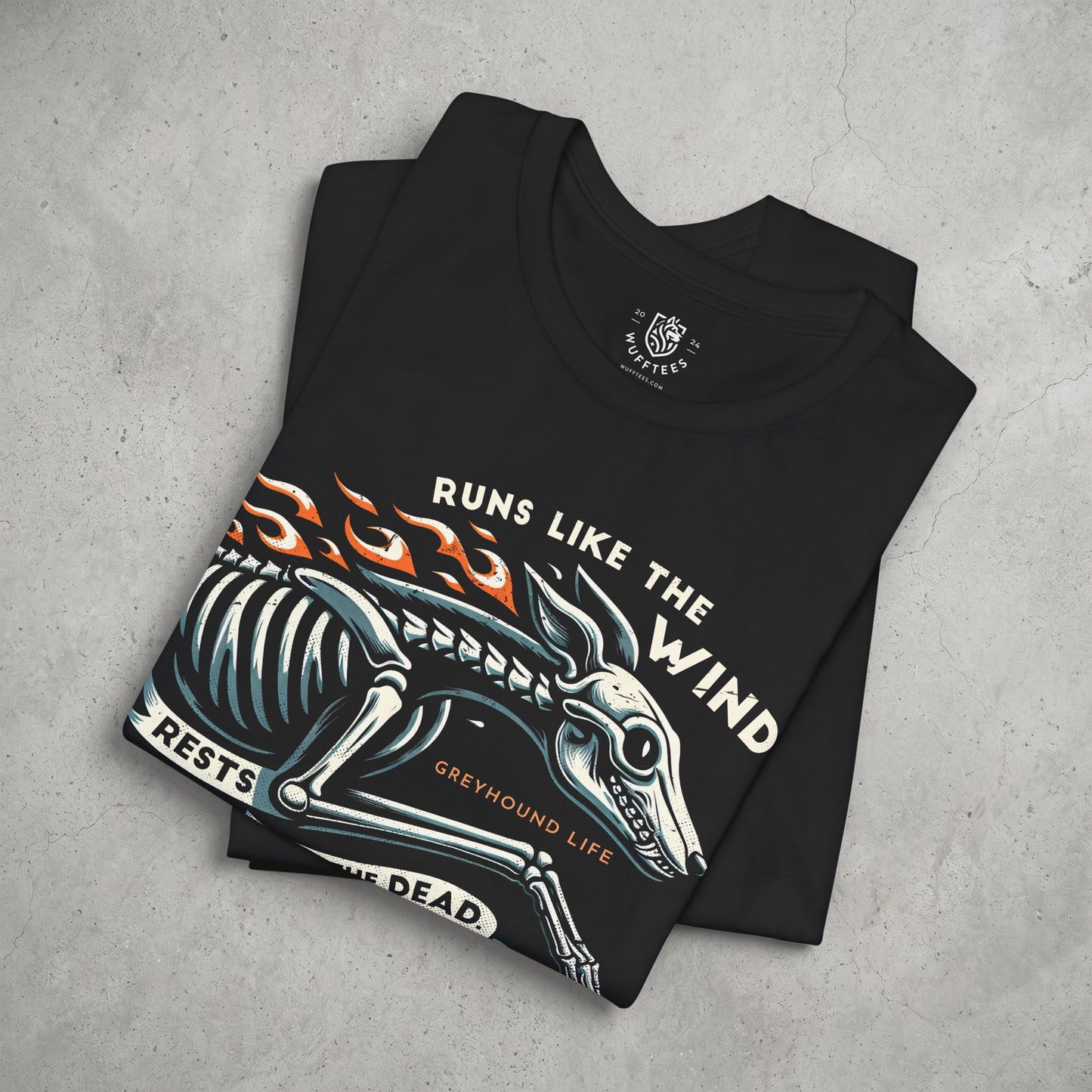 Greyhound – Runs Like the Wind. Rests Like the Dead.