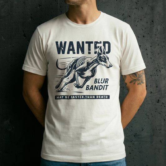 Wanted – Blur Bandit (Greyhound Edition) T-Shirt